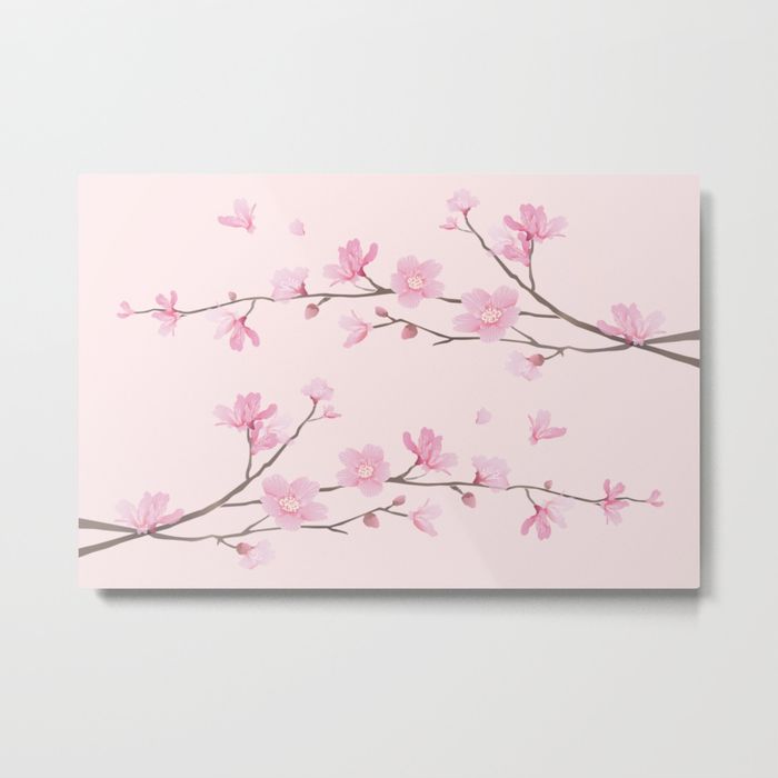 Cherry Blossom - METAL PRINT SMALL - Image 4