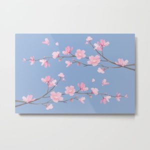 Cherry Blossom - METAL PRINT SMALL