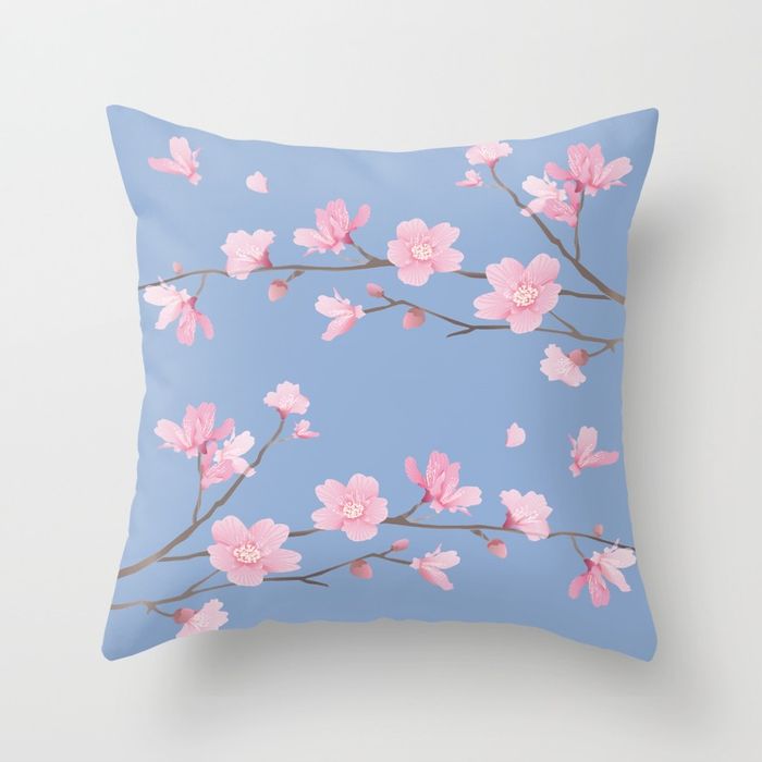 Cherry Blossom - THROW PILLOW COVER (16" X 16") INDOOR - Image 4
