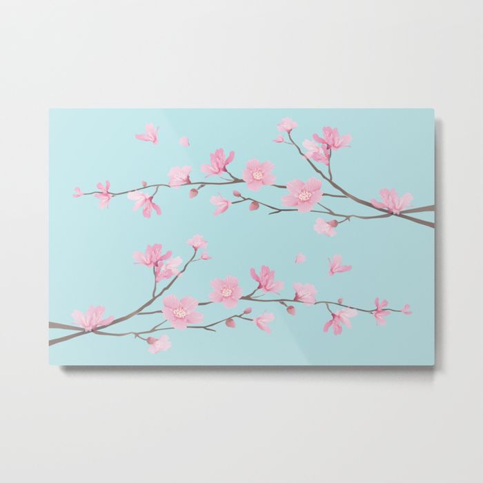 Cherry Blossom - METAL PRINT SMALL - Image 3