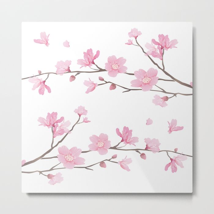 Cherry Blossom - METAL PRINT SMALL - Image 9
