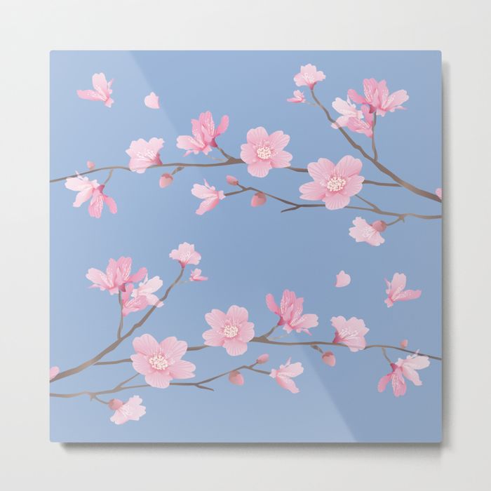 Cherry Blossom - METAL PRINT SMALL - Image 6