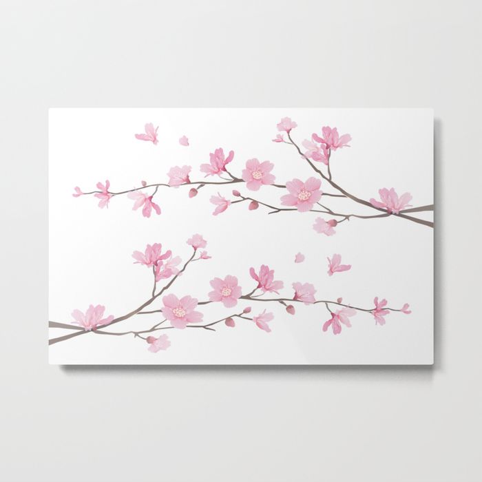 Cherry Blossom - METAL PRINT SMALL - Image 5