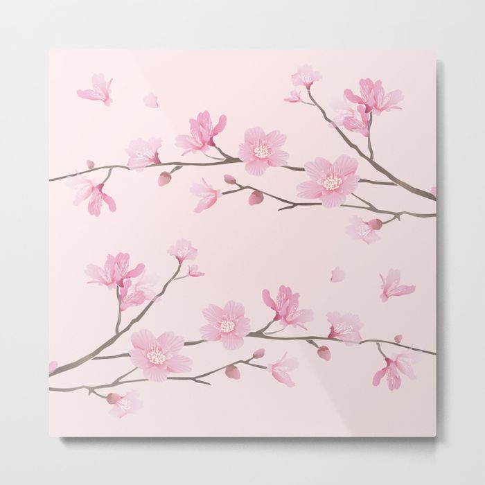 Cherry Blossom - METAL PRINT SMALL - Image 8