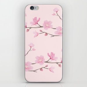 Square Cherry Blossom - IPHONE & IPOD SKIN IPHONE 7