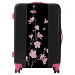 Cherry Blossom - Black Luggage