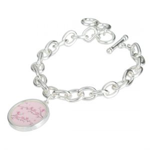 Cherry Blossom Charm Bracelets