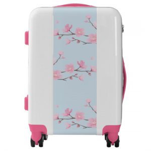 Cherry Blossom Luggage