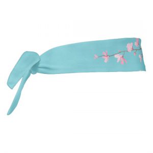 Cherry Blossom Tie Headband