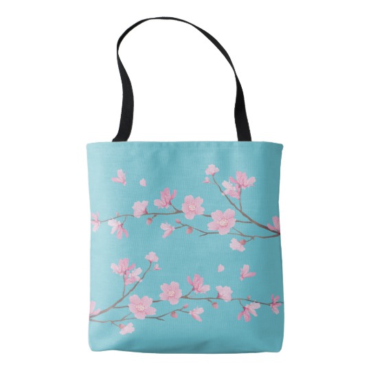 Cherry Blossom Tote Bag - designenrich