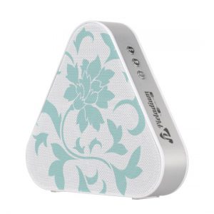 Oriental Flower - Limpet Shell Circular Pattern Speaker